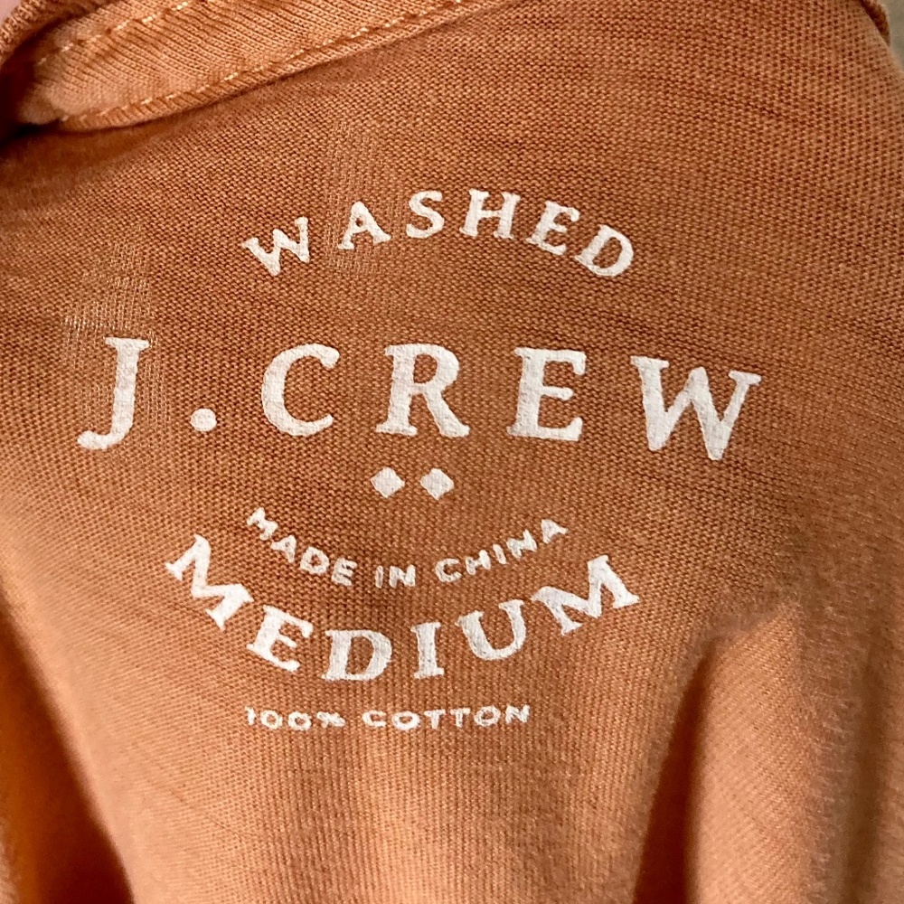 J. Crew Washed Cotton T Shirt - Picture 5 of 7